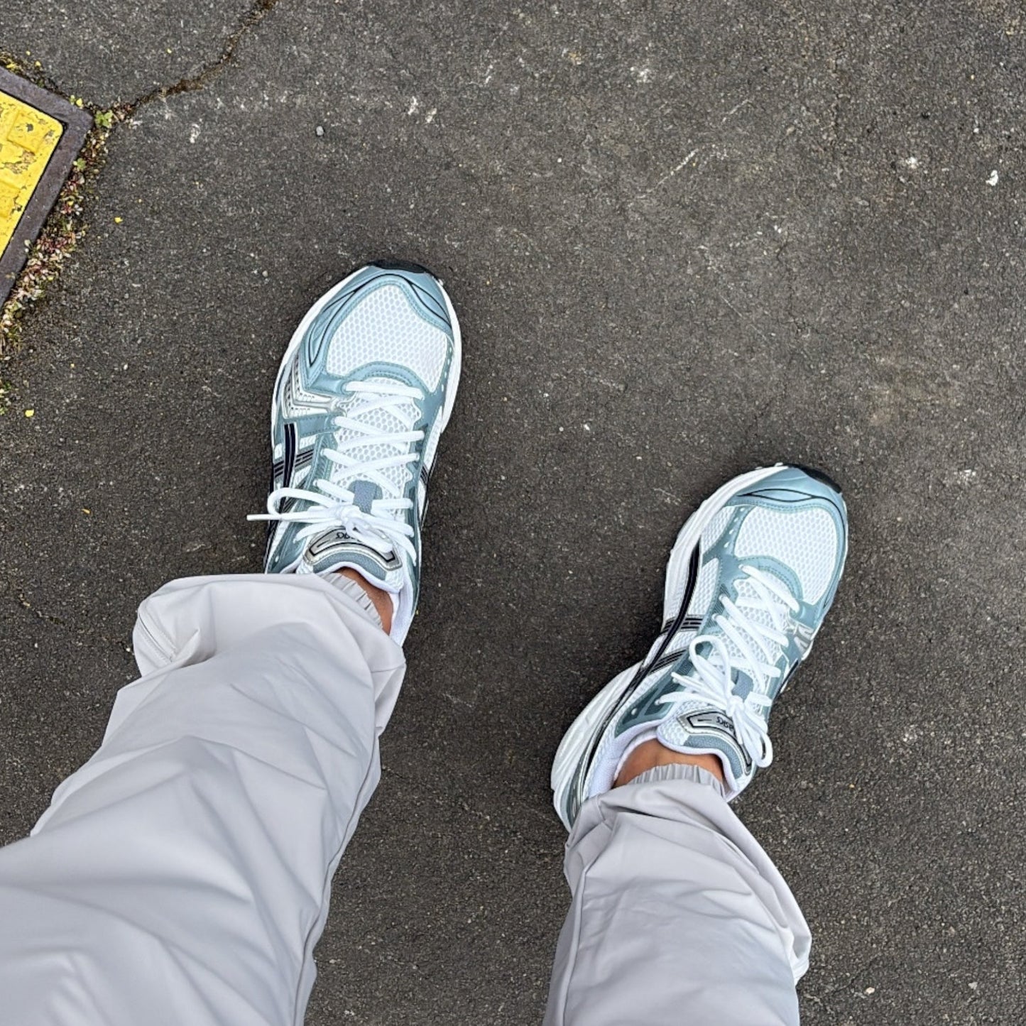 Asics Gel Kayano 14 White Fjord Grey