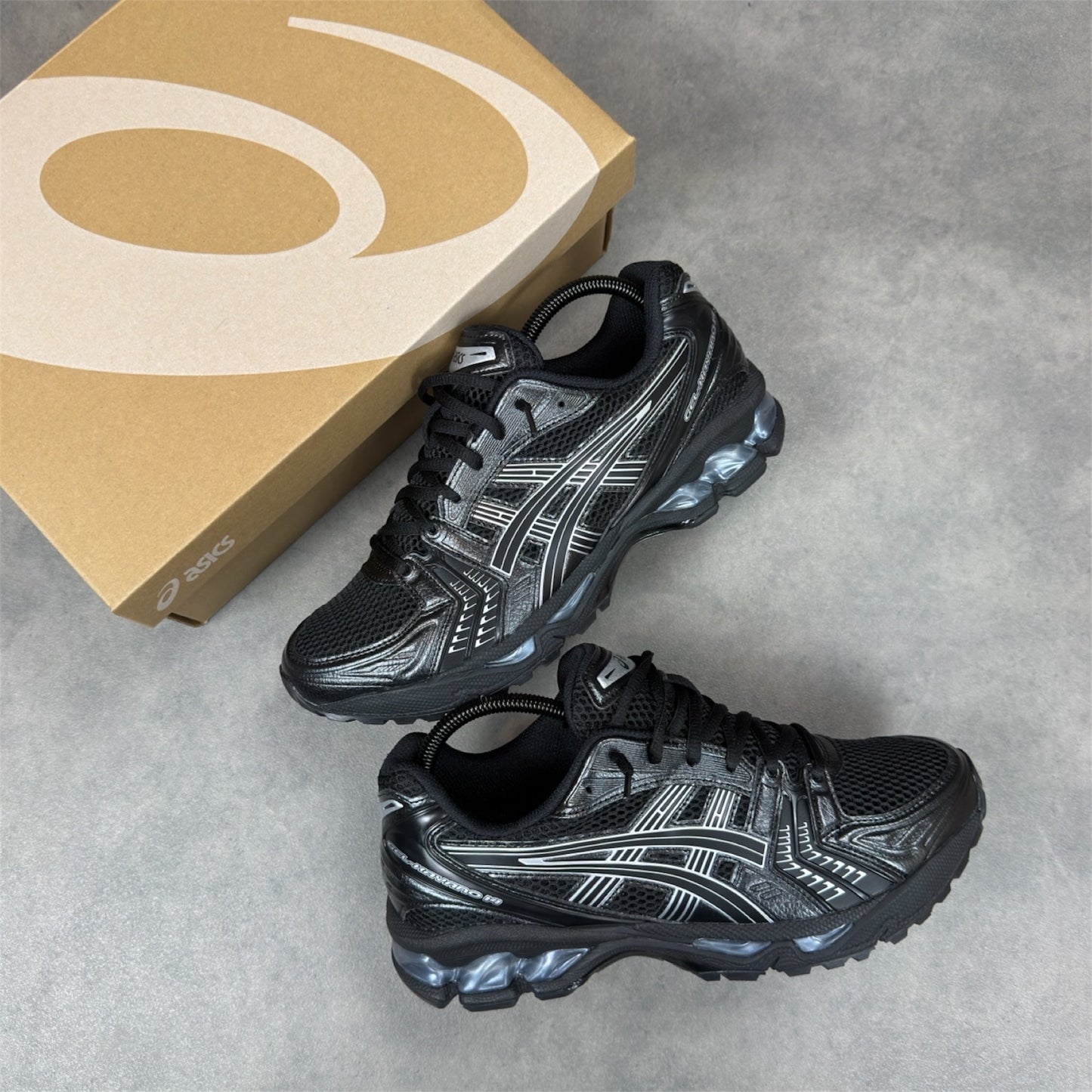 Asics Gel Kayano 14 Black Pure Silver