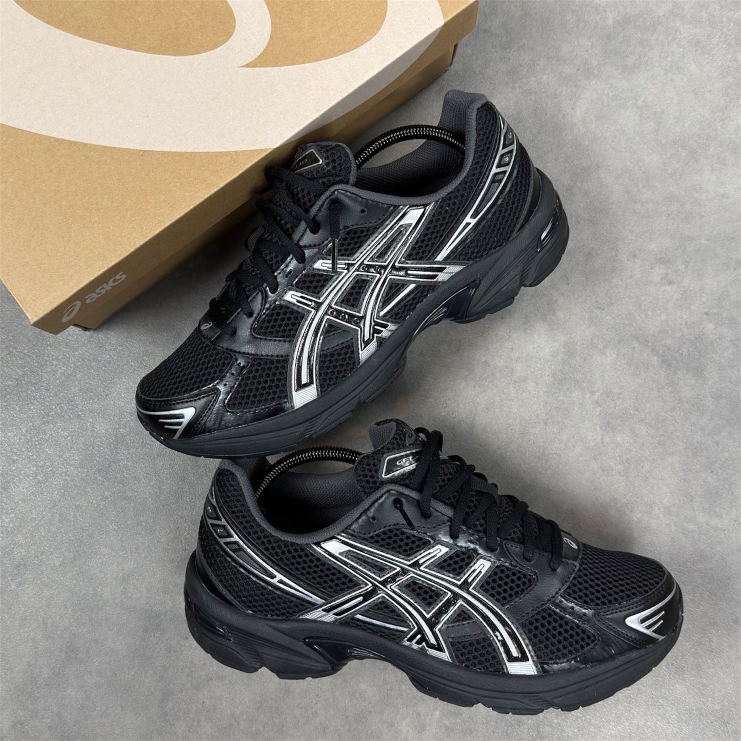 Asics Gel 1130 Black Pure Silver