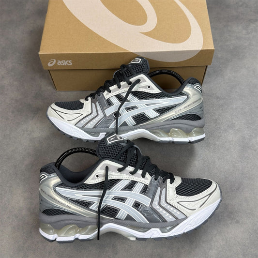 Asics Kayano 14 Obsidian Cement Grey